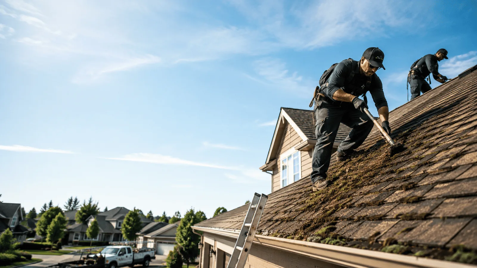 Roof Moss Removal in Lawrence, PA near me